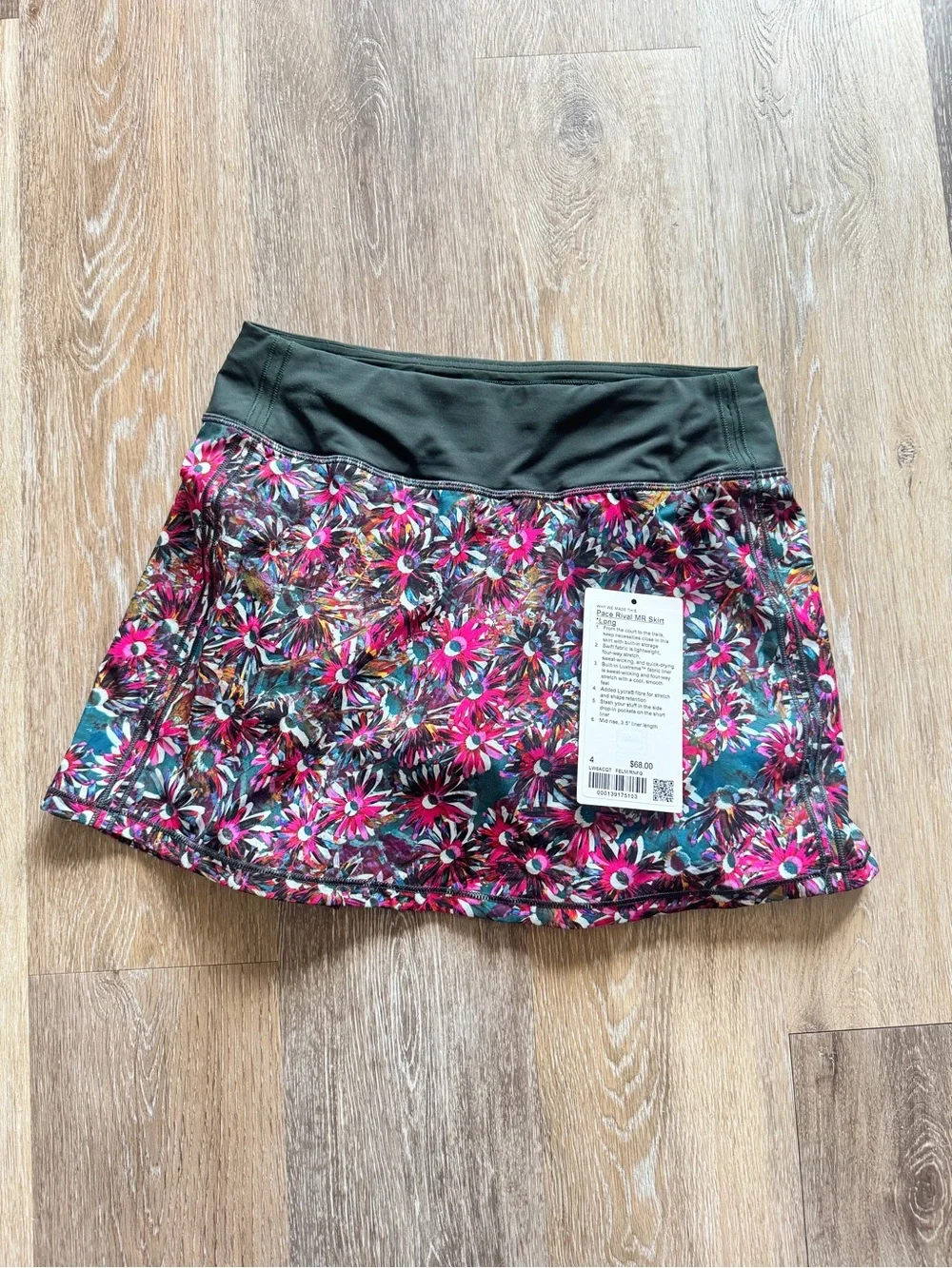 Lululemon Pace Rival Mid-Rise Skirt size 4